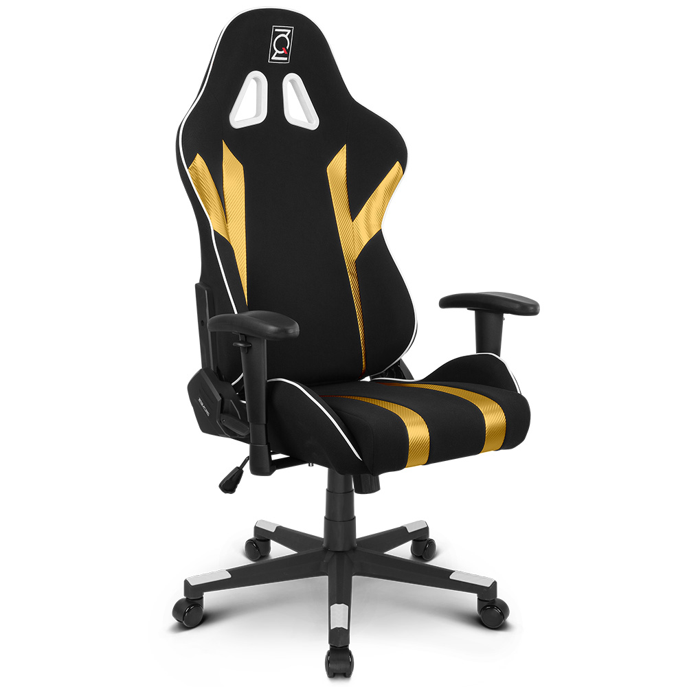 ZQRacing Gamer Series Gaming Office Chair-Gold/Black - ZQRacing